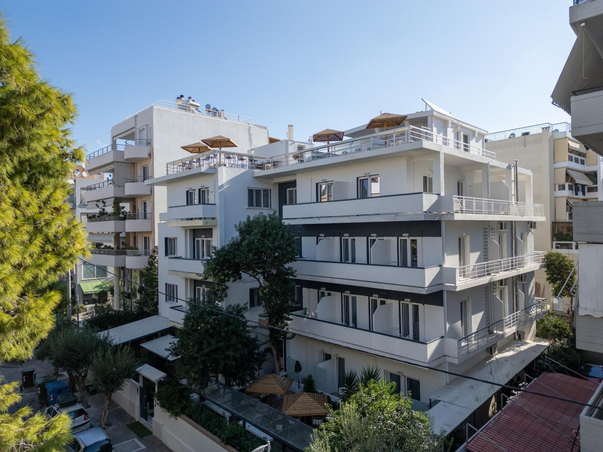 Celia Residence Athen Exterior foto